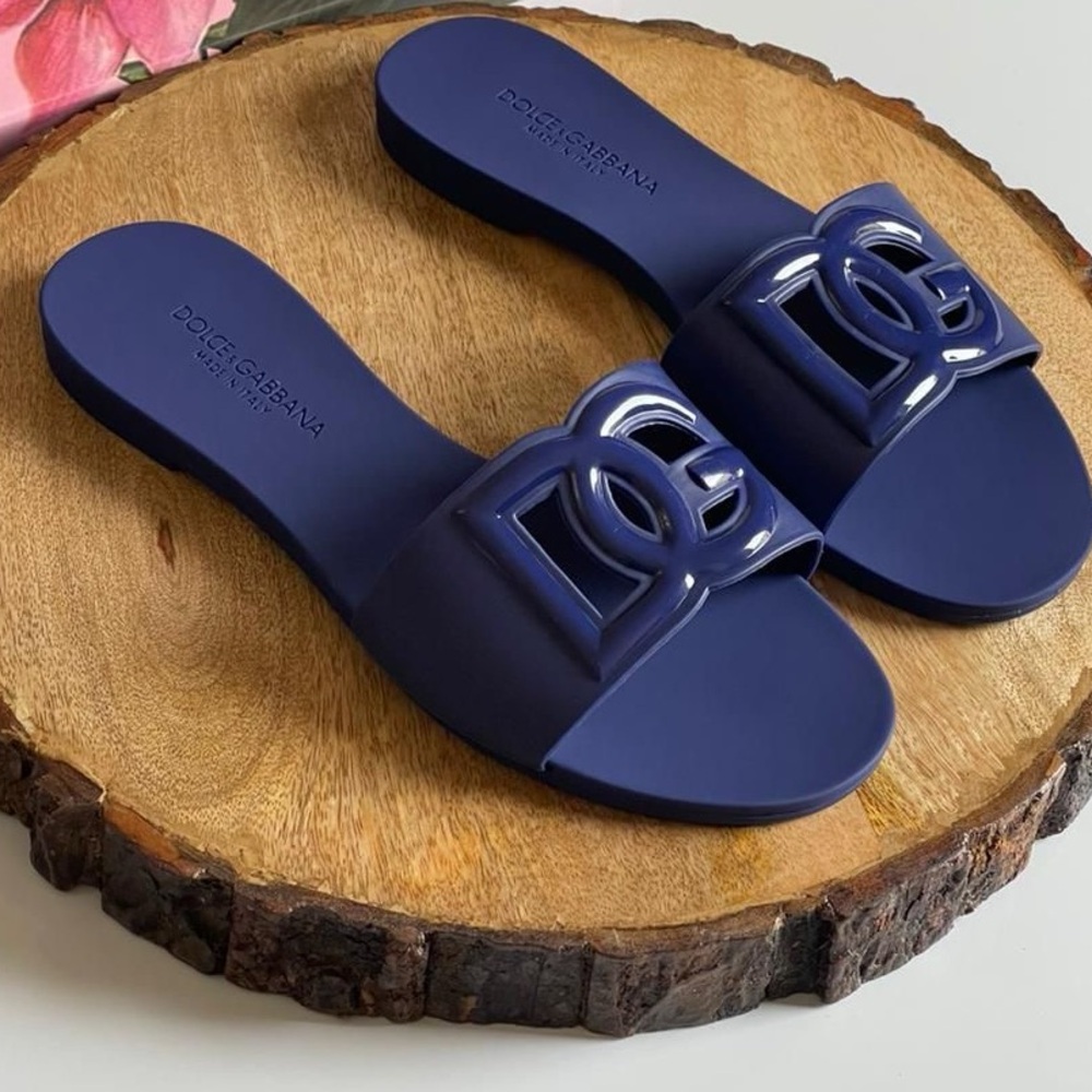 Dolce & Gabbana Women's Dark Blue Sandals